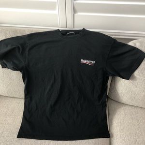 Balenciaga oversize logo T-shirt